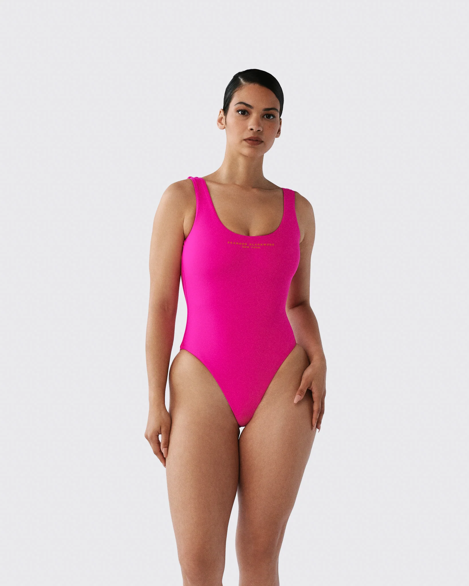 Logo One-Piece Swimsuit - Image 9
