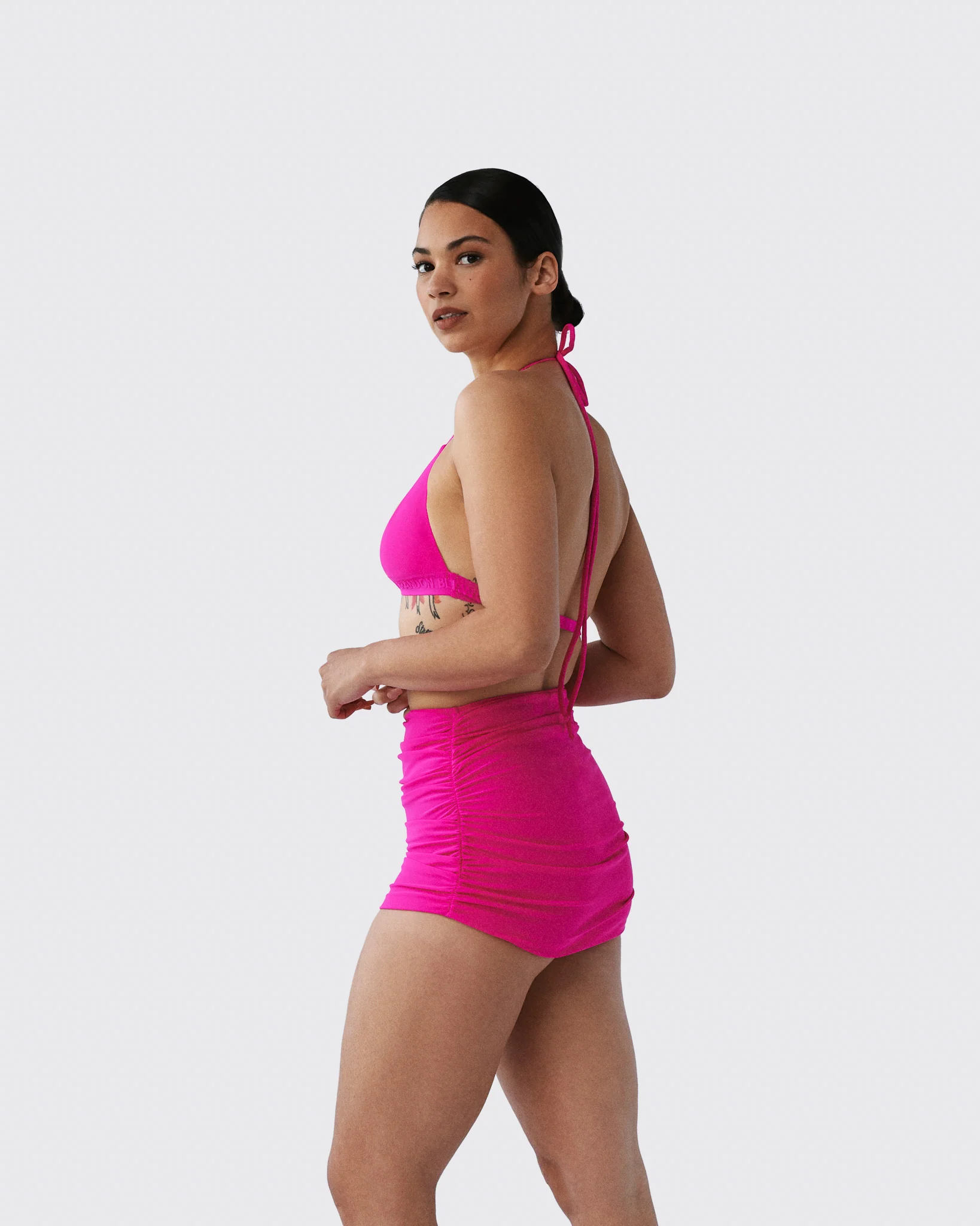Ruched Swim Skirt - Image 10