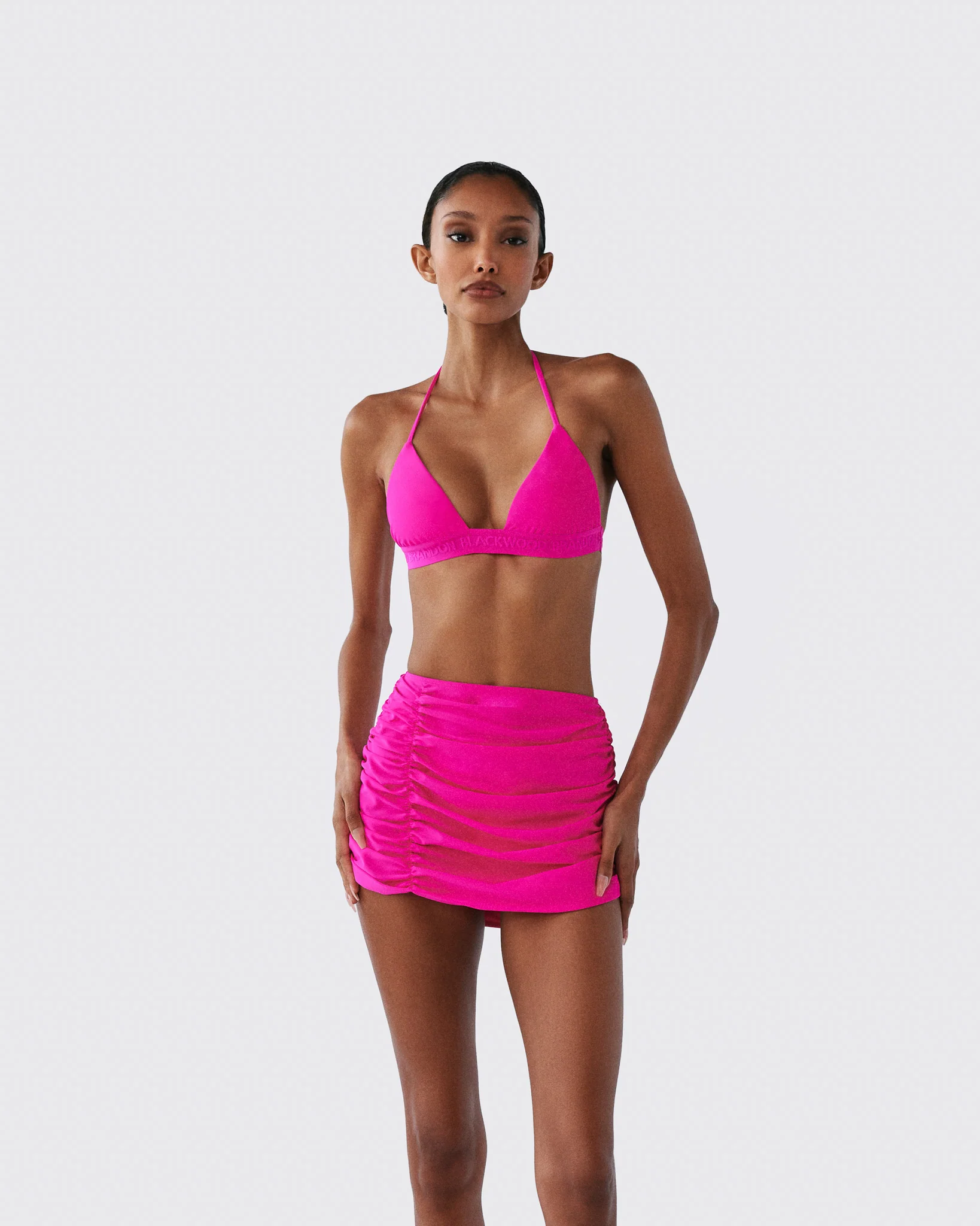 Ruched Swim Skirt - Image 6