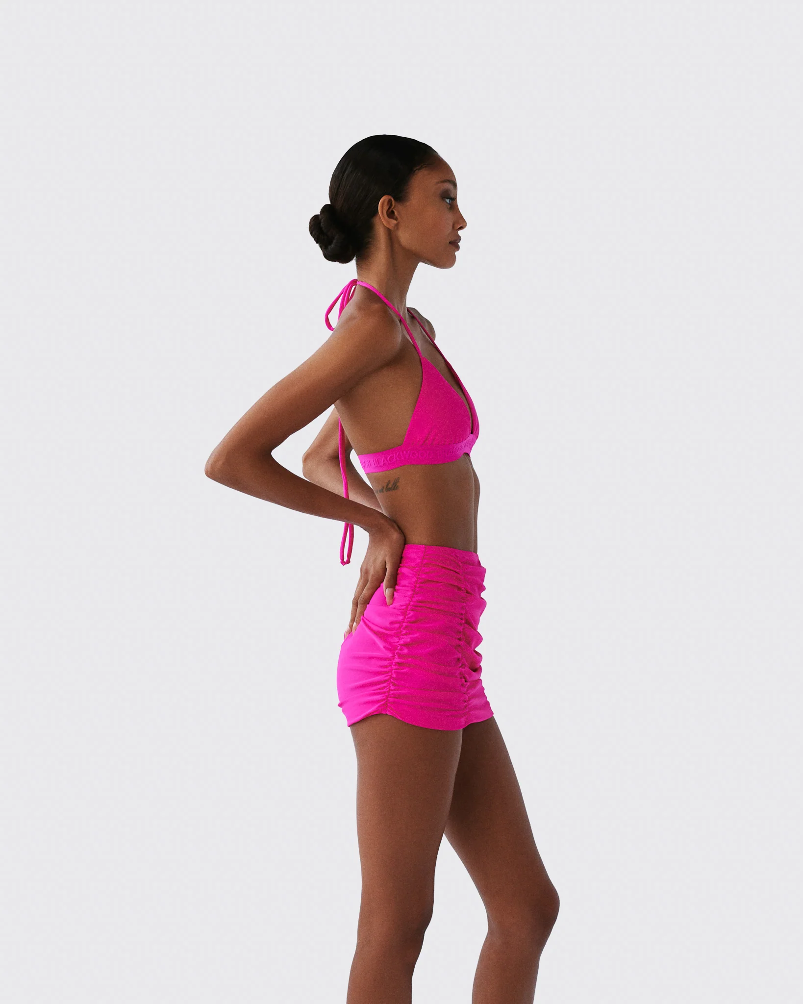 Ruched Swim Skirt - Image 7