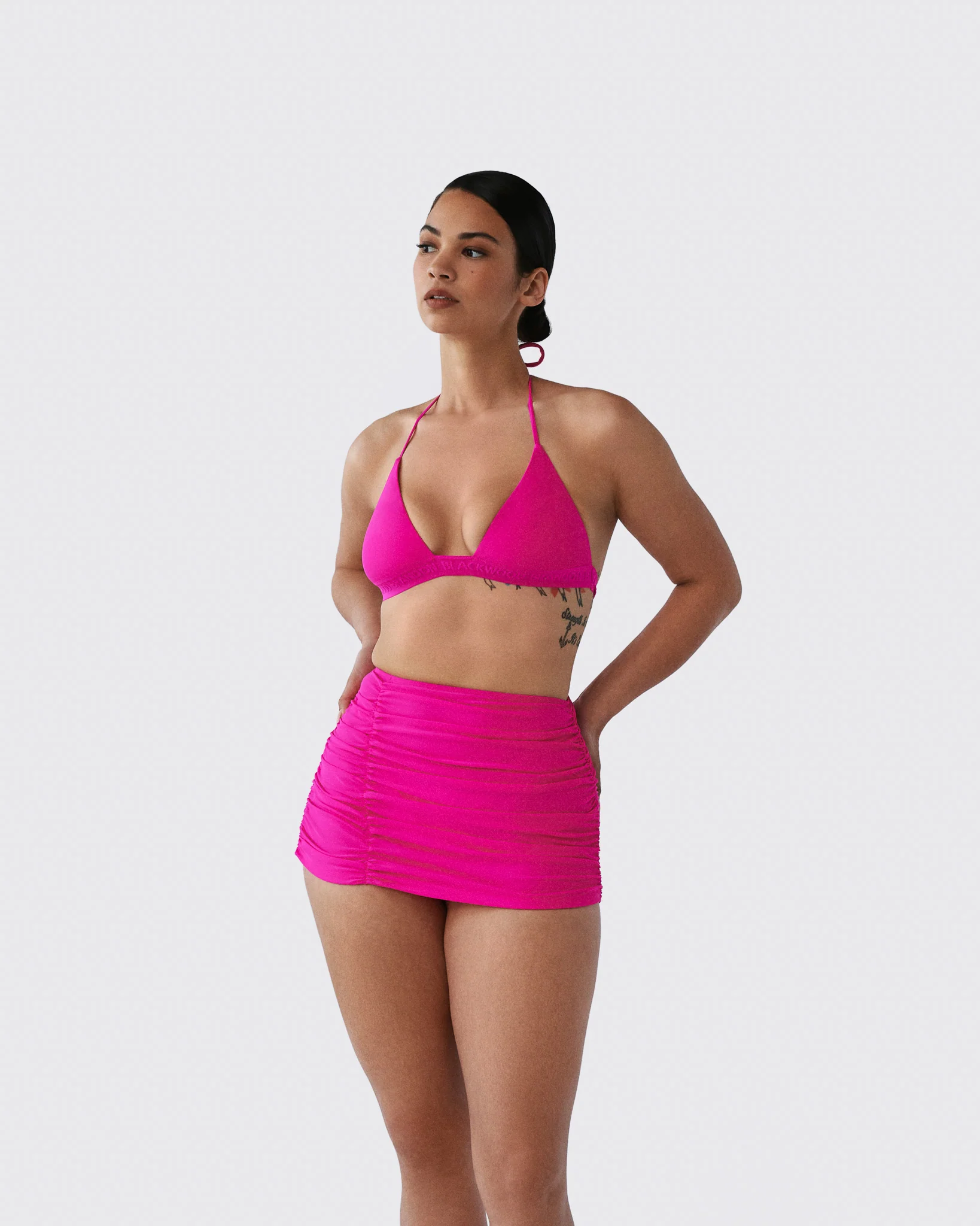 Ruched Swim Skirt - Image 9