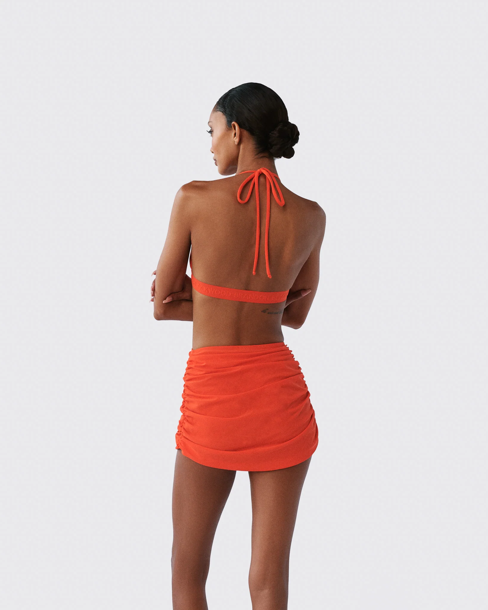 Ruched Swim Skirt - Image 5