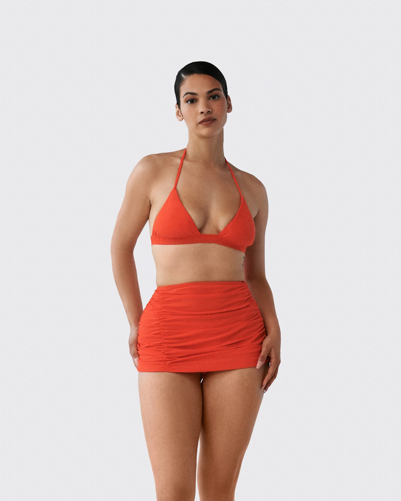 Ruched Swim Skirt - Image 6