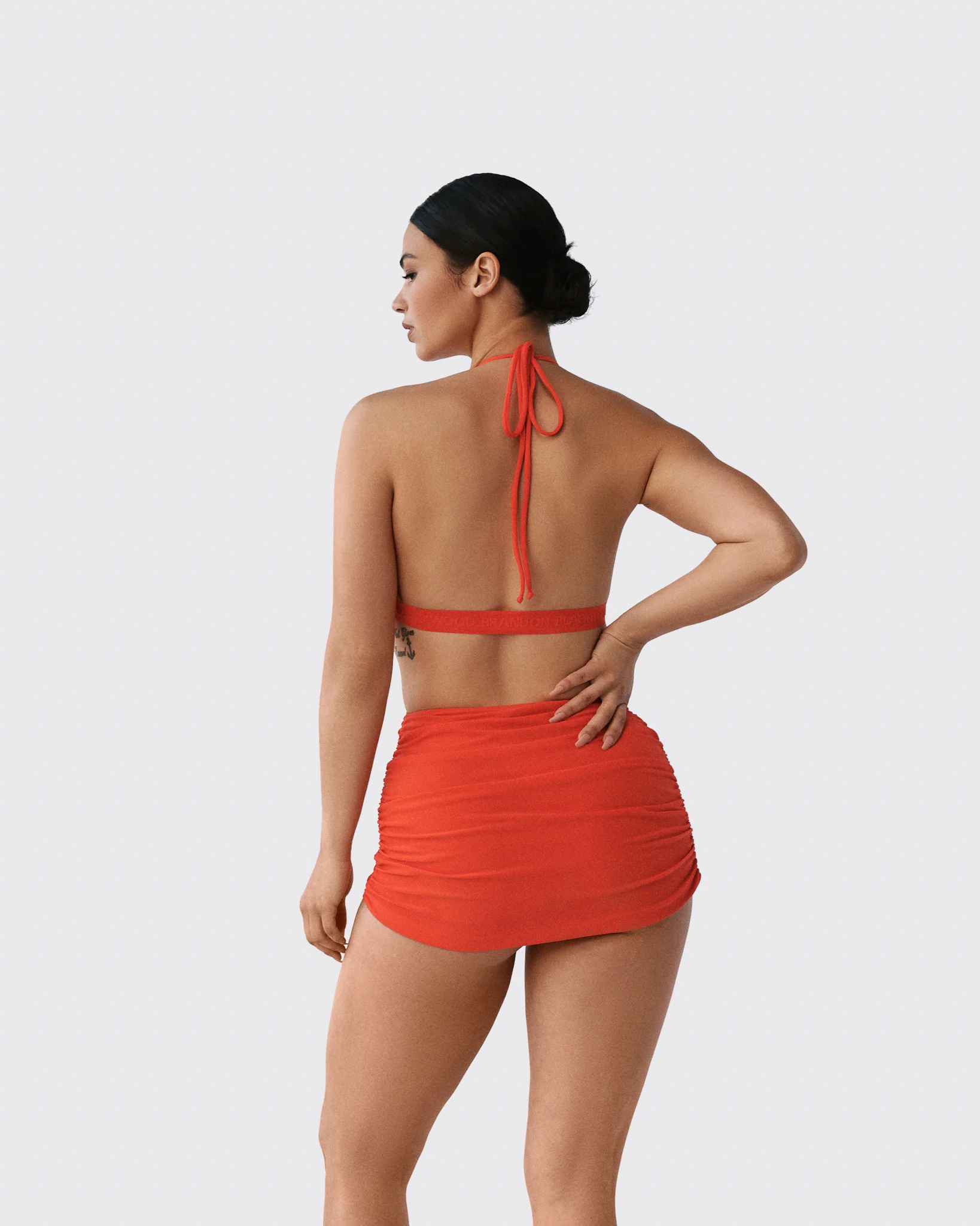 Ruched Swim Skirt - Image 8