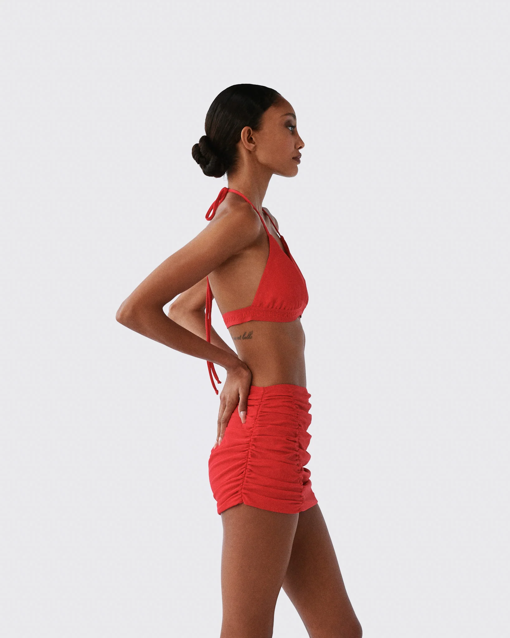 Ruched Swim Skirt - Image 10