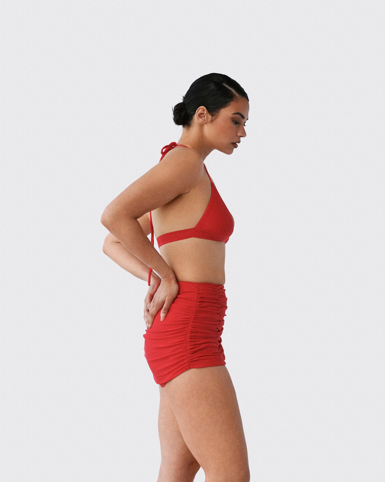 Ruched Swim Skirt - Image 4