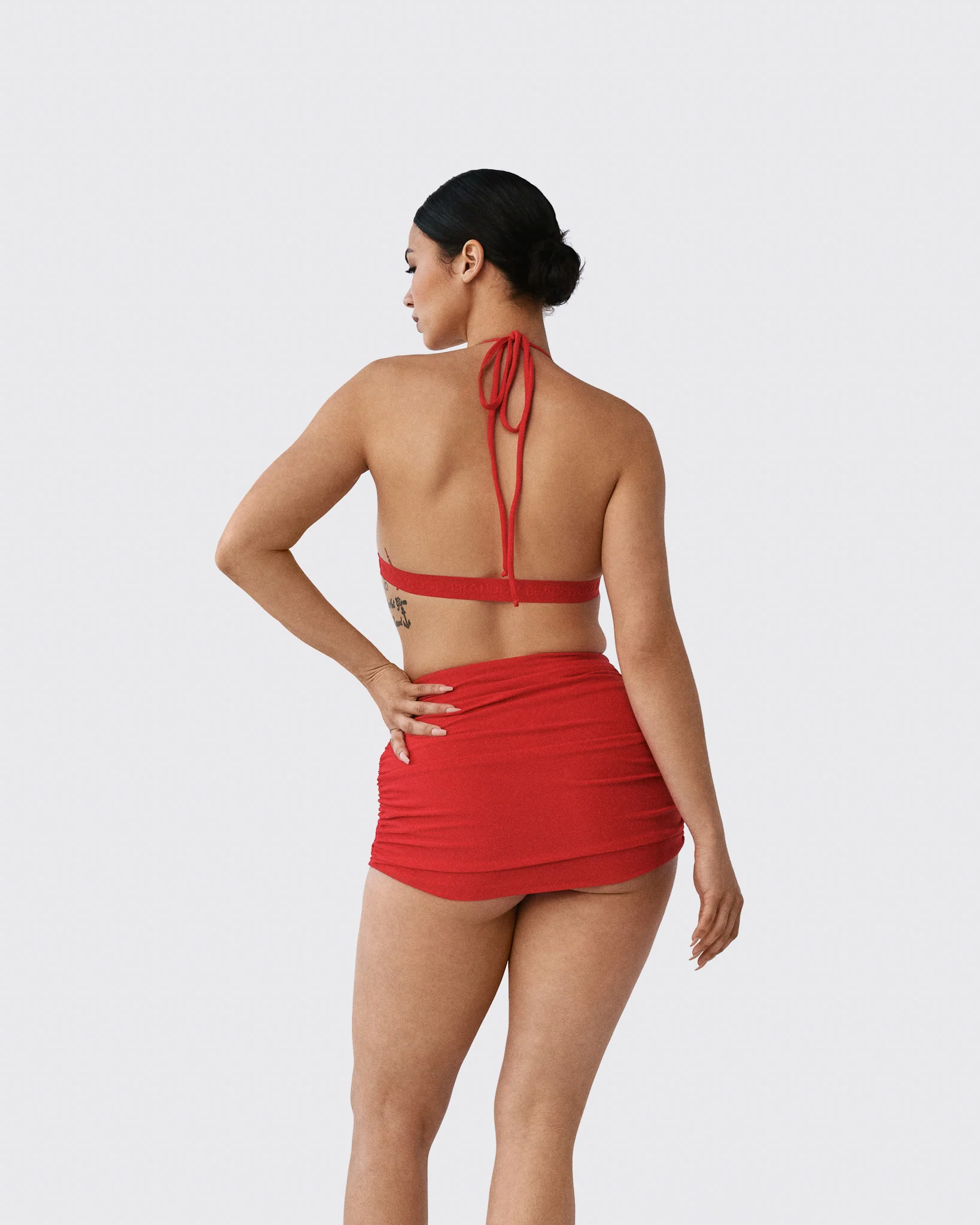 Ruched Swim Skirt - Image 5