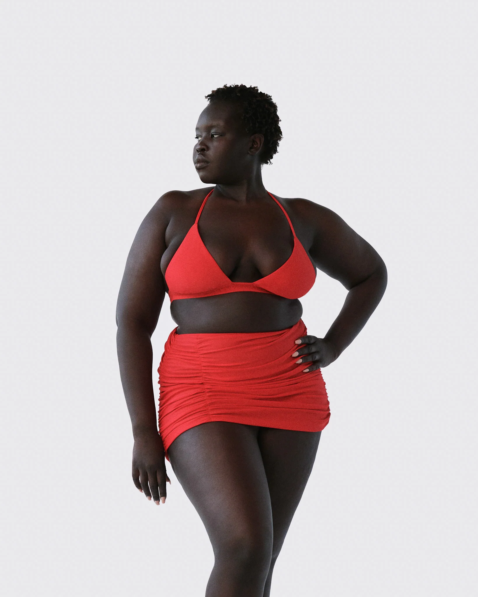 Ruched Swim Skirt - Image 6