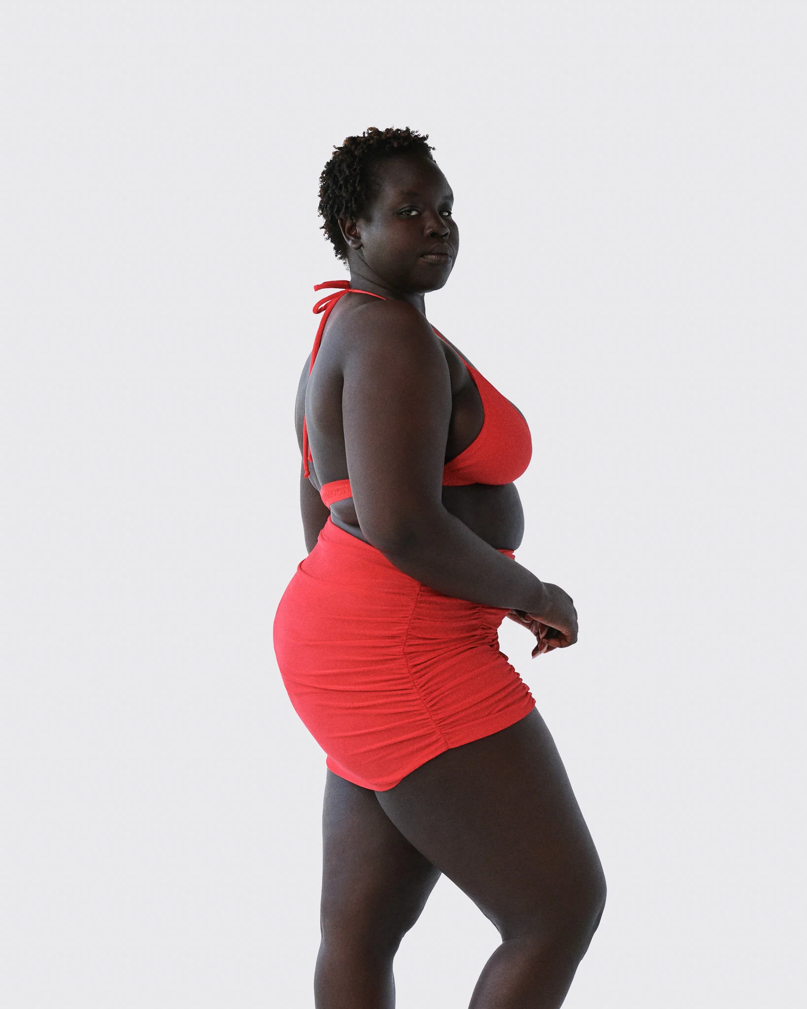 Ruched Swim Skirt - Image 7